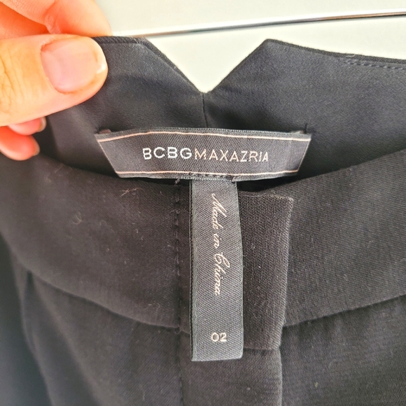 BCBGMAXAZRIA Daniel wide leg pants black - Picture 6 of 7